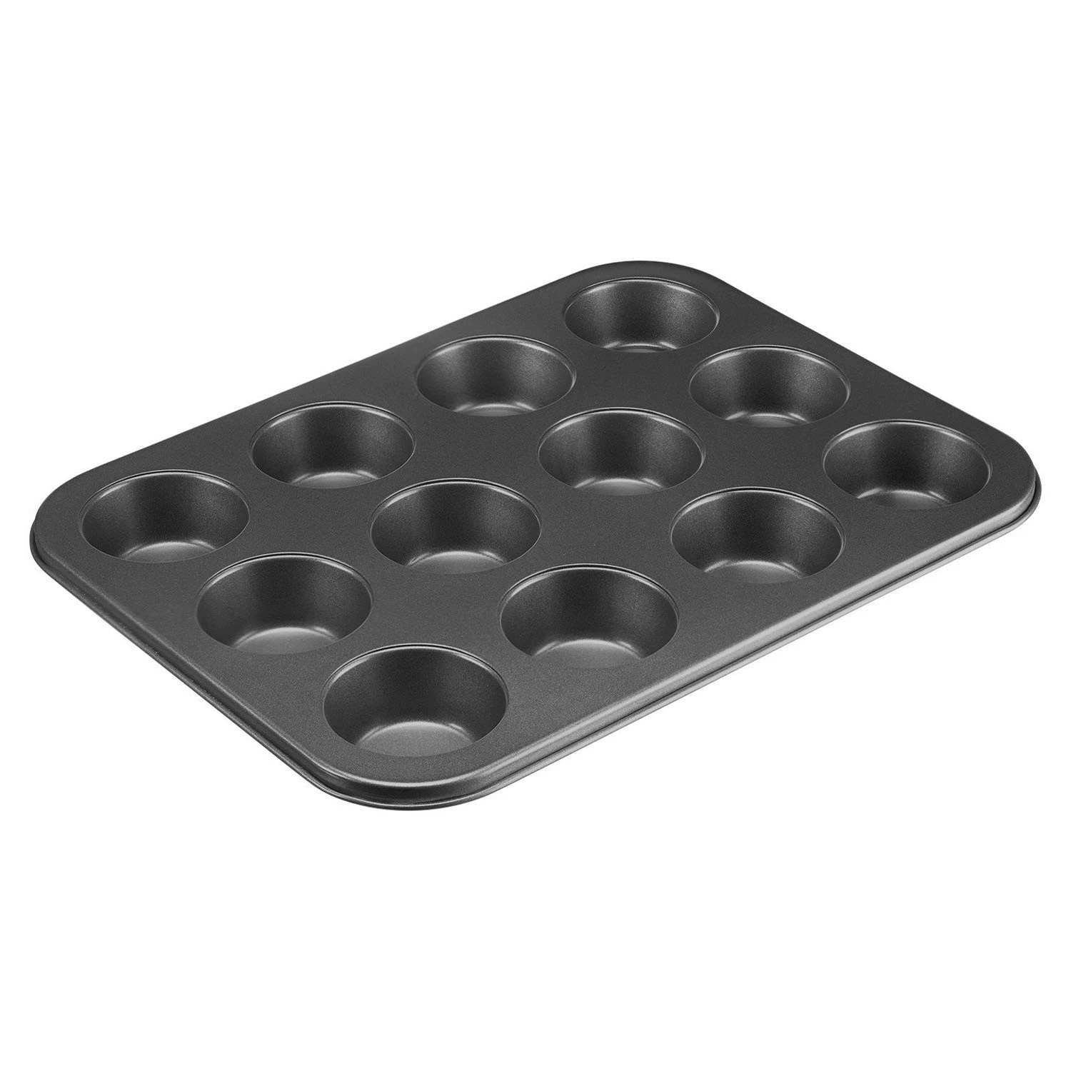 Westmark Muffin Baking Tin, For 12 muffins, Non-stick coating, Cold-formed steel
Opens in a new wind