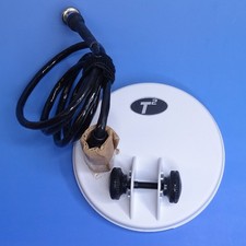 Teknetics 5" Round White DD Coil for T2 Metal Detector 5COIL-T2