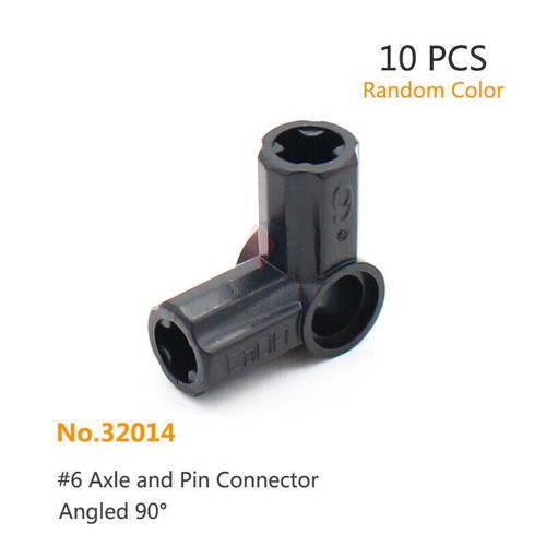 Technic Compatible Axle Connector Parts Pin Perpendicular Connectors Joint Bulk - Picture 13 of 59