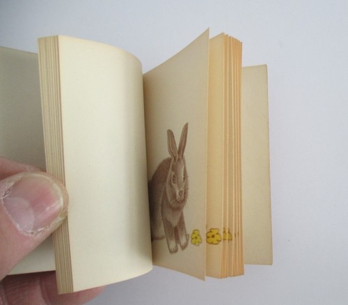 MY RABBIT by Lys Cassal, 1950 Riffle Book, Rare  Flip Book - Picture 3 of 4