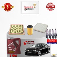 Inspektionskit Filter ÖL Kerzen Chevrolet Cruze 1.8 104KW 141CV Von 2010->