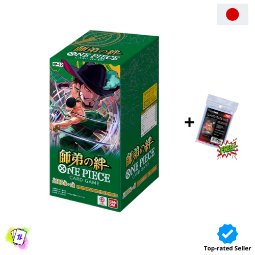 One Piece OP-12 Legacy Of The Master Box JAP Card Game OP12