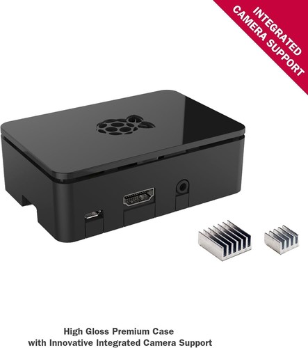 32GB Raspberry Pi 3 B+ Starter Kit: Quad-Core, Premium Black Case Included - Afbeelding 7 van 11