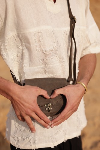 Bolso de mano bandolera Country de cuero genuino - Imagen 8 de 8