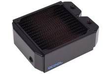 Alphacool NexXxos UT60 Full Copper Radiator, 140mm, Single Fan, Black