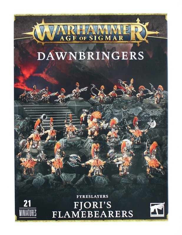 Warhammer AOS Dawnbringers Fyreslayers Fjori's Flamebearers 21-Miniatures 84-27