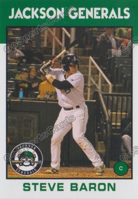 2016 Jackson Generals Steve Baron RC Rookie Seattle Mariners