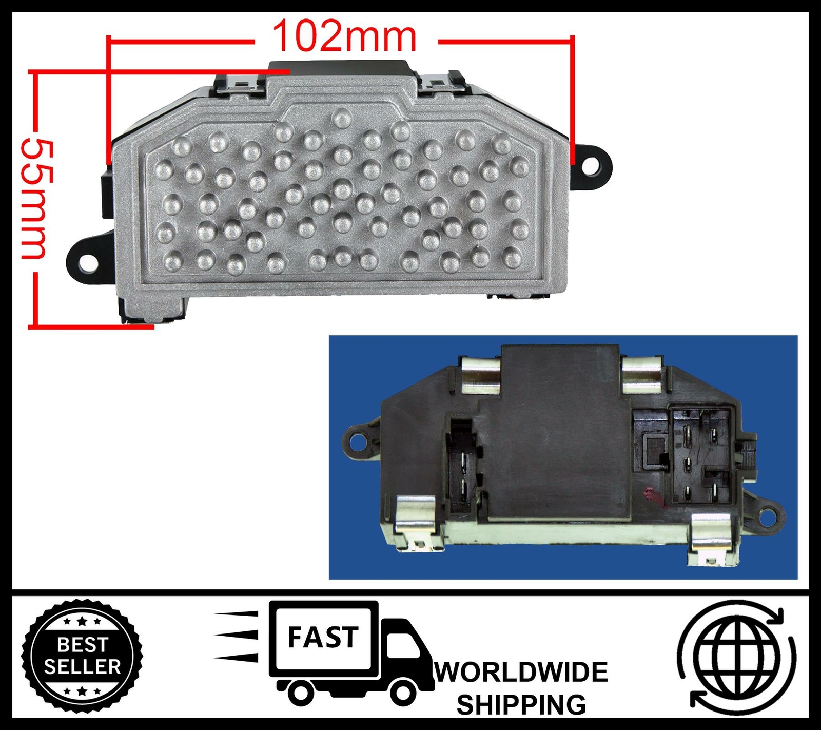 Blower Fan Motor Heater Resistor FOR Seat Altea,Leon,Toledo,Skoda Octavia,Superb eBay