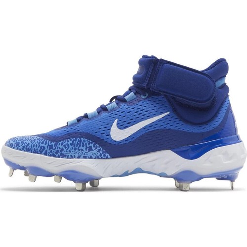 Scarpe da baseball Nike Alpha Huarache Elite 4 blu medio DJ6520-414 da uomo taglia 7 - Foto 3 di 8