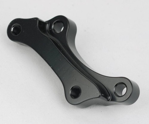 ADATTATORE SUPPORTO FRENO A DISCO CNC 160MM È PINZA È FORCELLA POSTERIORE ANTERIORE A 203MM - Foto 3 di 5