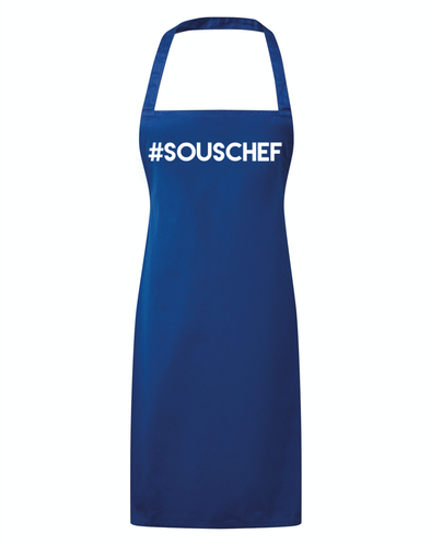 #SousChef Hashtag Sous-Chef Apron Baking Cooking Gift - Picture 9 of 20