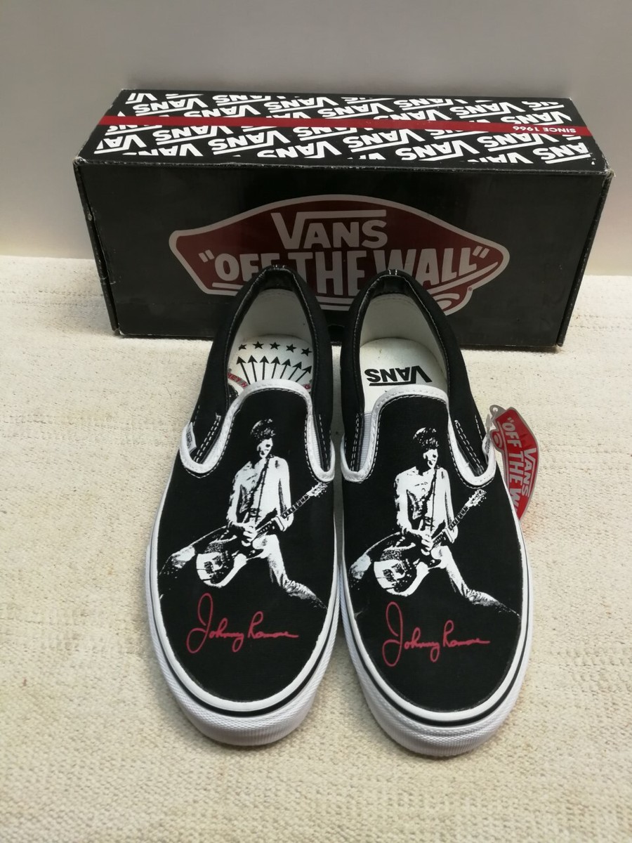 Vans x Johnny Ramone Classic Slip-on (Released: 2007) | eBay