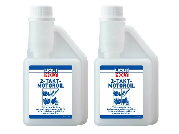 2X Original Liqui Moly 250Ml 2-Takt-Motoroil MotoröL MotorenöL 2T 1051-image