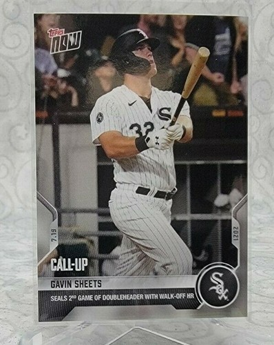 2021 Topps Now 531 Gavin Sheets