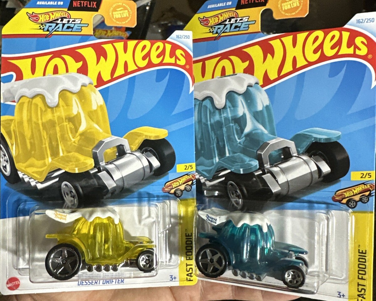 Hot Wheels Dessert Drifter LOT OF 2 BOTH COLORS 2024 162/250 Fast