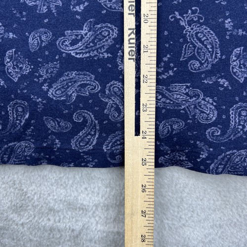 Polo Ralph Lauren Polo Shirt Mens Medium Blue Short Sleeve Paisley Print Golf - Picture 10 of 19