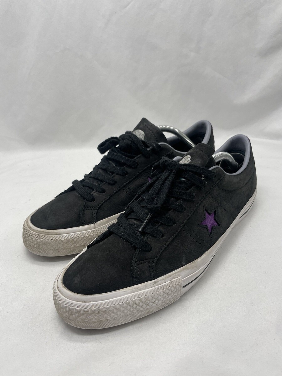 Size 9.5 - Converse One Star OX Black 2017 for sale online