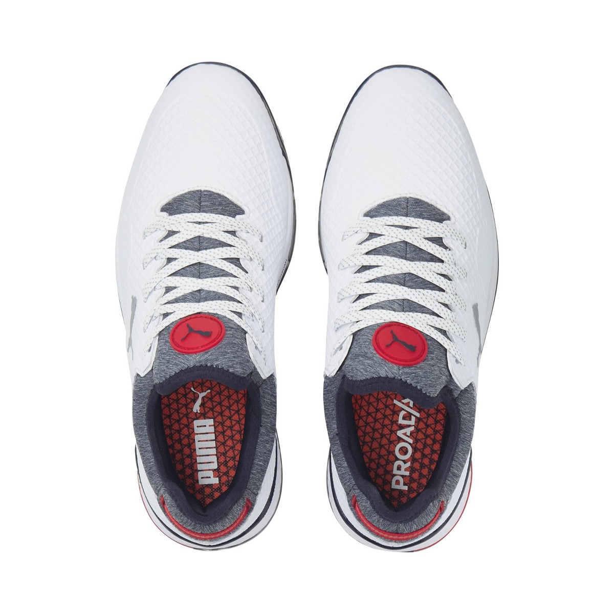 PUMA Proadapt Alphacat White & Gray Mens 11.5 Golf Shoes EUC ! Puma Alphacat Golf Shoes | Rival To The FootJoy Pro SL  main image 3