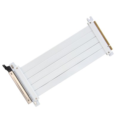 New PCIE 4.0 X16 Extender Riser Cable High Shielding Property 180° Flexible PCIE