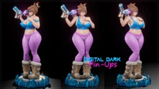 18+ Sexy Mei  Pinup Figure NSFW Fanart Unpainted Unassembled