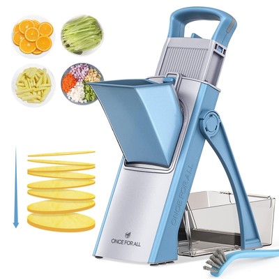 Upgrade Safe Mandoline Slicer Plus, Biger Size,Adjustable Vegetable Food Chopper