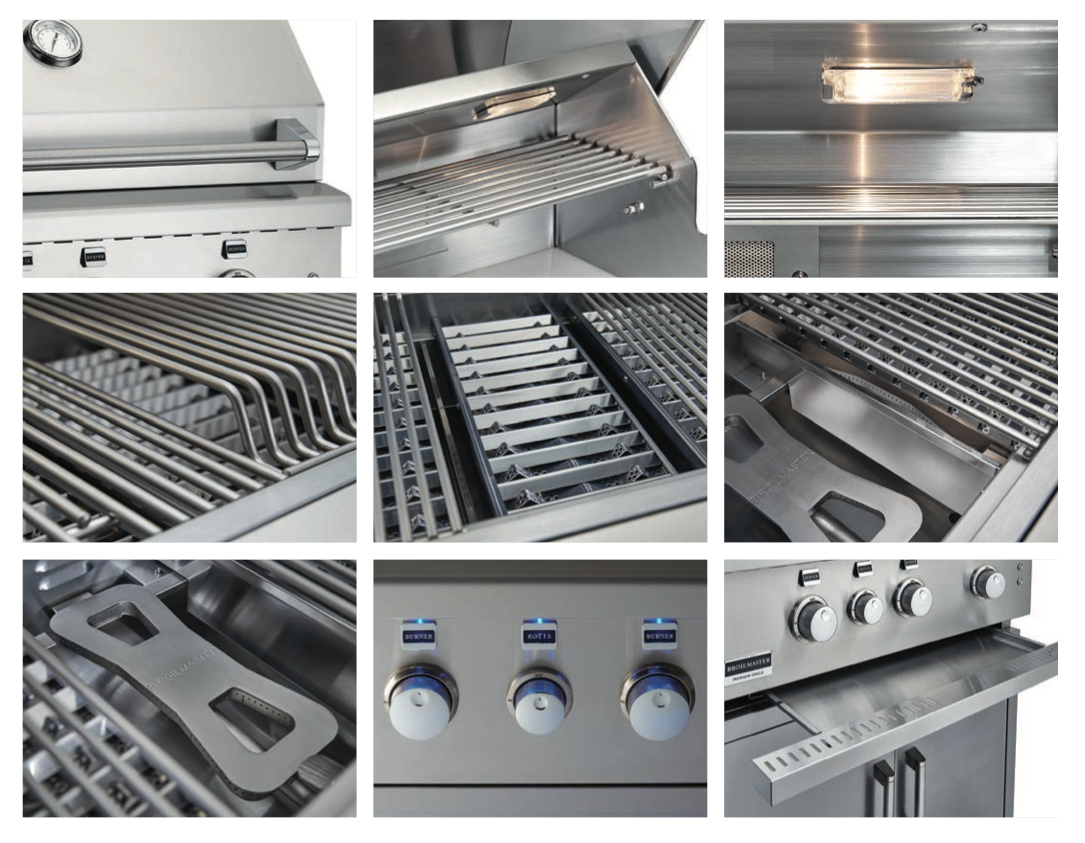 Broilmaster BSACT26 26" STAINLESS CART + STAINLESS GRILL BSG262N eBay