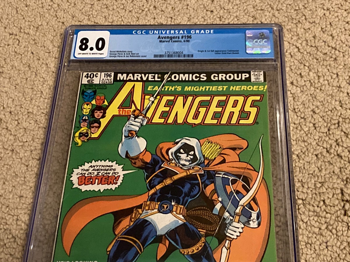 アメコミ　マーベル　Avengers 196 1st Taskmaster! Marvel Comics Avengers (1963) #196: 1st Appearance of