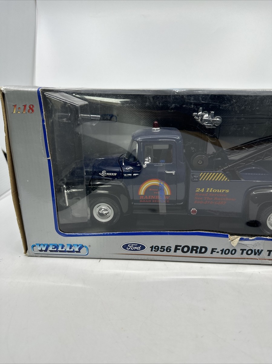 1956 Ford F-100 Tow Truck/Wrecker Rainbow Road Service