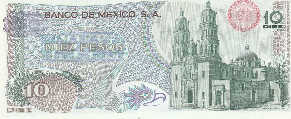 El Banco de Mexico: Collection 7 Bank Notes UNC. | eBay