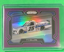 2024 PANINI PRIZM NASCAR RACING PURPLE PARALLEL TY DILLON - RIDES #31/99