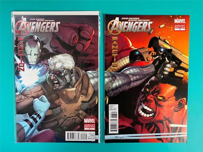 2x AVENGERS X-SANCTION # 2 3 Comic ~ 2012 ~ VARIANT C/1:25 ~ YU ~ MARVEL 