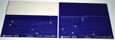 Peugeot J5 / Talbot Express Teilekatalog auf Microfiche 2er Set Jun.01 NEU