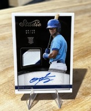 Otto Lopez /25 STUDIO BLACK MATERIALS SIGNATURES RELIC AUTO SP 2022 Chronicles