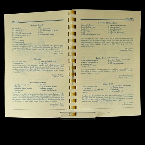 South Carolina First Lady Cook Book Recipes Palmetto Celebrations Vintage 1988 - Picture 18 of 23