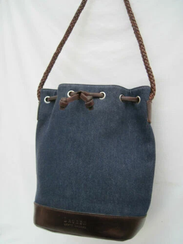 Sac porté épaule à main Ralph Lauren cuir pour femme
