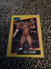 WCW WORLD CHAMPIONSHIP WRESTLING  1991 TRADING CARD #  19 LEX LUGER