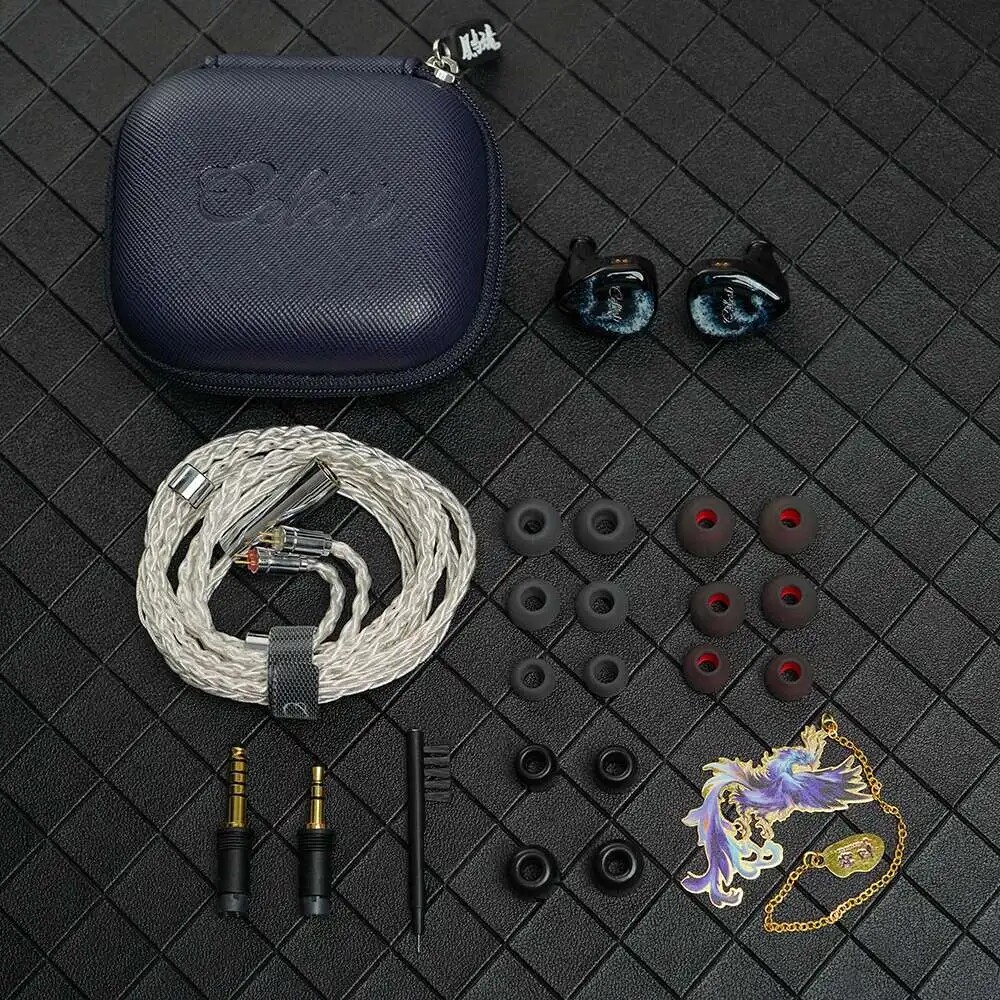 Kinera Celest Relentless 1DD+6BA Hybrid In-Ear Monitor Earphones