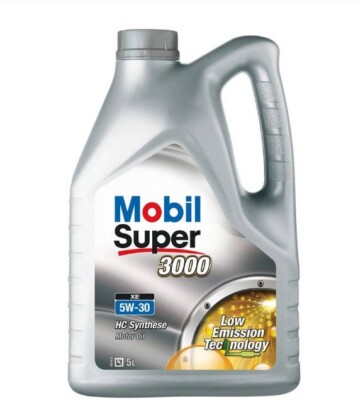 5L Mobil Super 3000 XE 5W30 Engine Oil for Ford 917-A ACEA C3 API SM VW Full Synth.