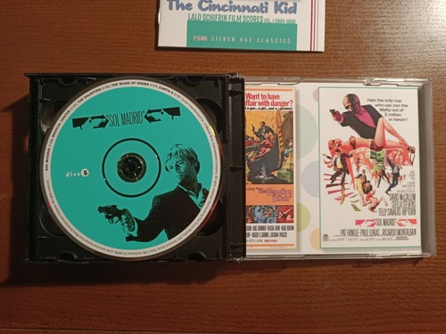 The Cincinnati Kid: Lalo Schifrin Film Scores Vol. 1 - Juego de CD de EE. UU. FSM Ltd. 2010 - Imagen 6 de 7