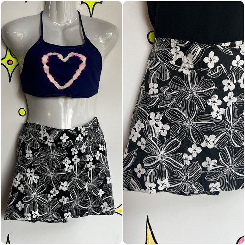 Vintage 90s Y2K | Low Rise Mini Skort Skirt | Size 9 - Picture 2 of 6