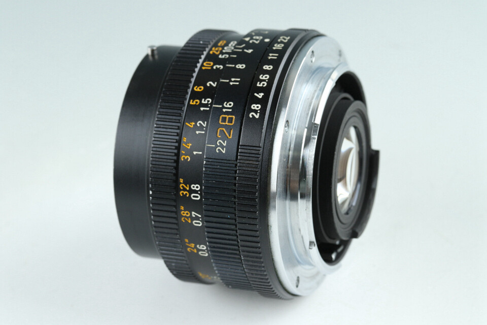 Leica Leitz Elmarit-R 28mm F/2.8 Lens for Leica R #41974 T | eBay