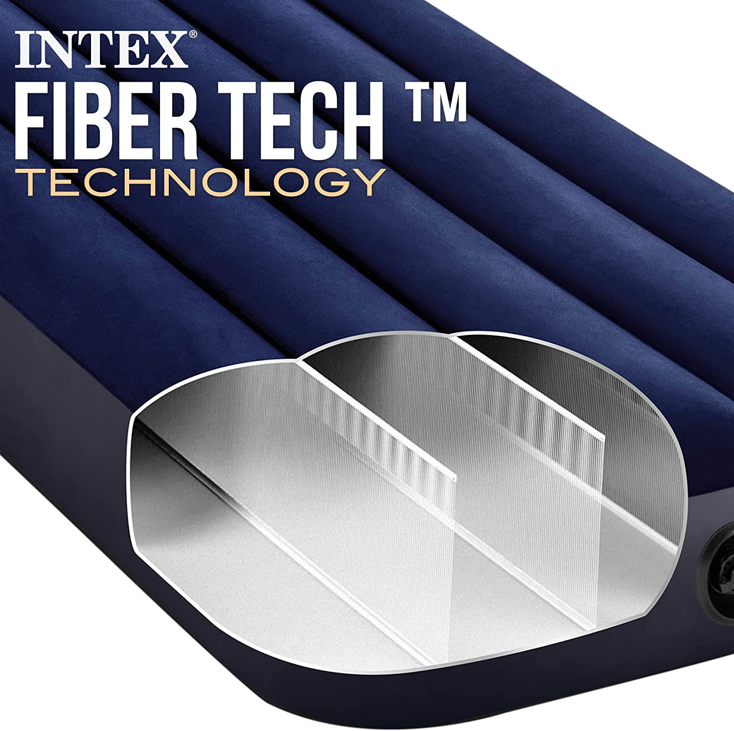 matelas gonflable intex classic – vue détaillée