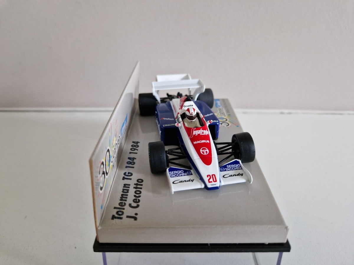MINICHAMPS®1/43 Toleman HartTG184•1984 Minichamps 1/43 scale Toleman TG 184, J. Cecotto [1984]. | eBay