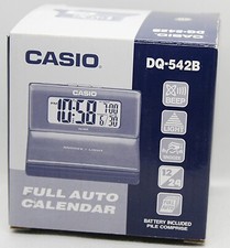 ✅ Casio Digital Wecker DQ-542B-8BEF silberfarben ✅