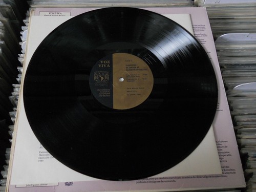 UNAM MUSICA NUEVA SERIES SILVESTRE REVUELTAS -CUARTETOS DE CUERDA- 1987 MEX LP - Picture 10 of 11