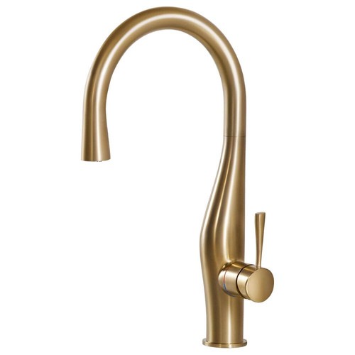 Grifo de cocina Houzer Vision oculto extraíble VISPD-869 17" agujero de grifo latón - Imagen 7 de 60