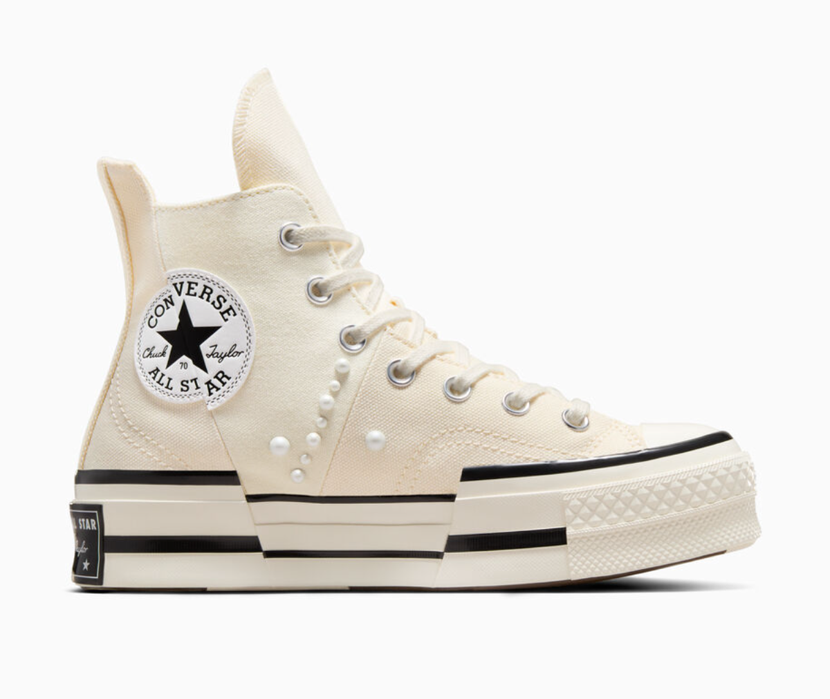 NEW CONVERSE Women's Chuck 70 Plus Gems Rhinestones Pearls NEW CONVERSE Women's Chuck 70 Plus Gems Rhinestones Pearls