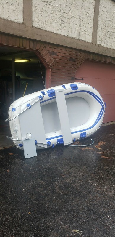 Sea Eagle SE8 Inflatable Boat 9 foot 7 inch Motor Mount Inflatable Boat