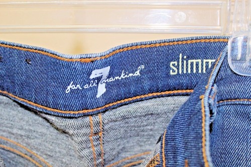 7 For All Mankind Men's Blue Jeans 32" x 32" - Picture 7 of 11