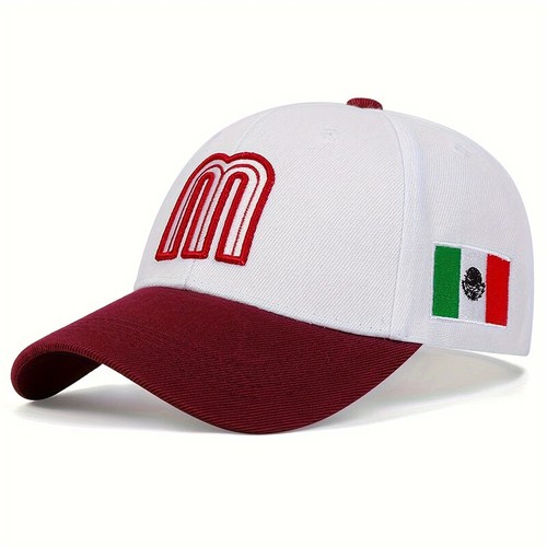 Baseball Caps Unisex M Mexiko Buchstaben Stickerei Frühling Outdoor verstellbar - Bild 11 von 28
